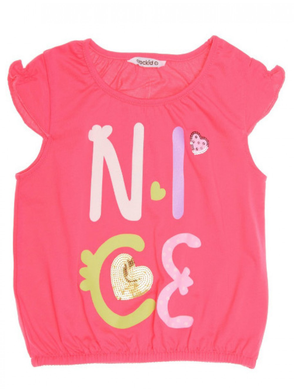 Блузка с къс ръкав "Nice", 1,5-4 г.